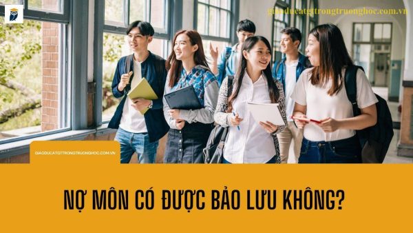 nợ môn có được bảo lưu không
