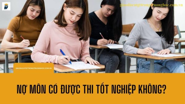 Nợ môn có được thi tốt nghiệp không